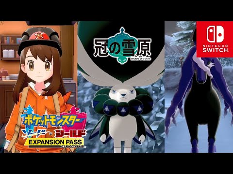【ポケモン剣盾】冠の雪原 豊壌の王 バドレックスとの出会い~レイスポス戦【ポケモンソードシールド DLC エキスパンションパス】