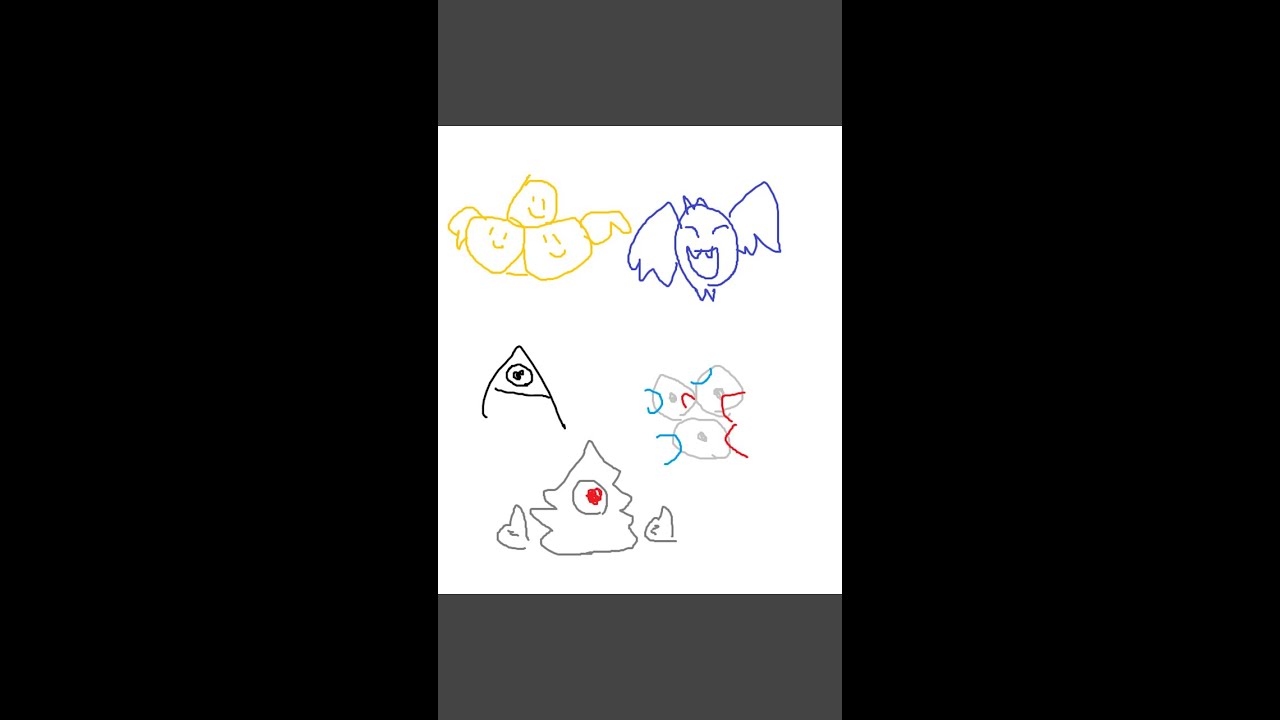 【アルセウス】ユクシーの試練が突破できないので絵を描く