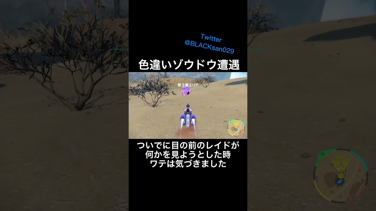 【ポケモンSV】色違いゾウドウに遭遇 #ポケモンsv #色違い #ポケットモンスター #色違い厳選 #shorts
