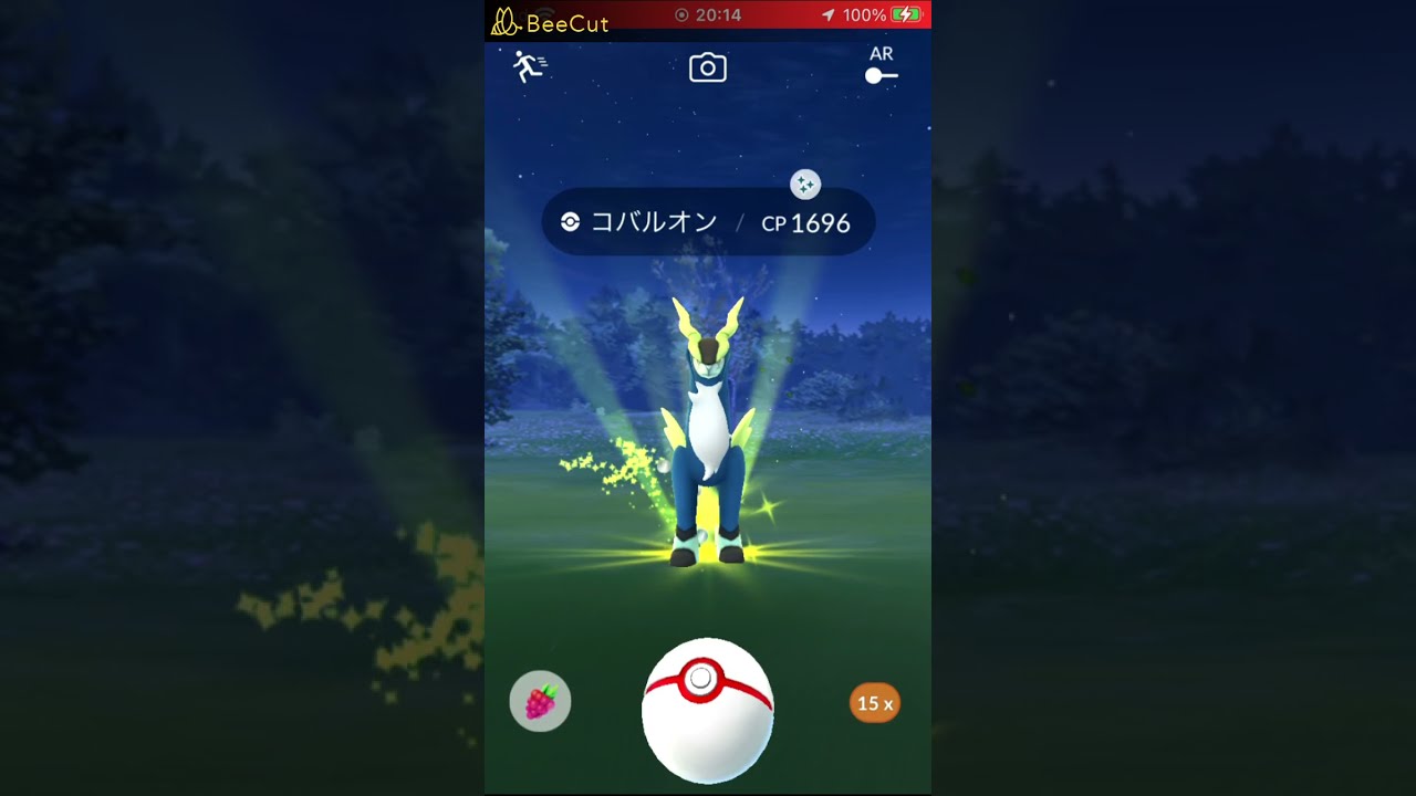 【ポケモンGO】LV5 色違いコバルオン レイドバトル②