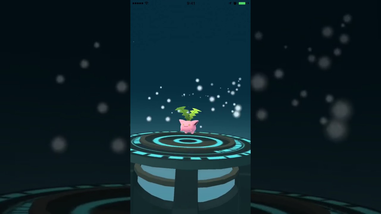 ポケモンGO　187-188　ハネッコからポポッコへの進化の様子です。 Pokémon Go Hoppip evolution.