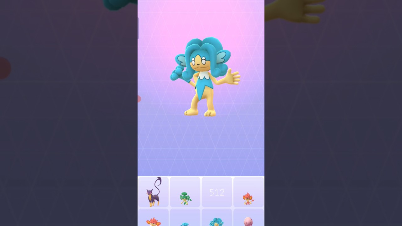 Panpour Evolve Into Simipour #pokemongo #viral #trending #shorts #pokemon #simipour #panpour