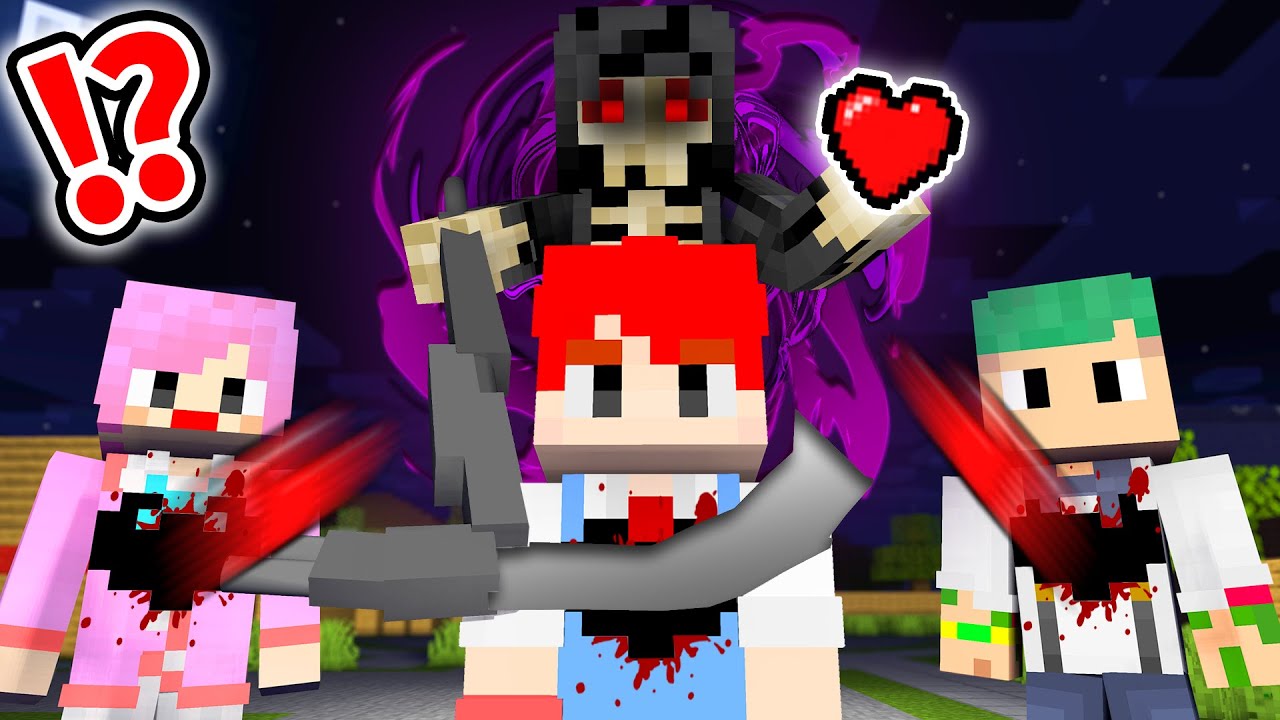 死神がトモダチの心臓を奪いにくる！取られた心を24時間以内に取り戻さないと死ぬ...😱❤【まいくら・マインクラフト】よろずや