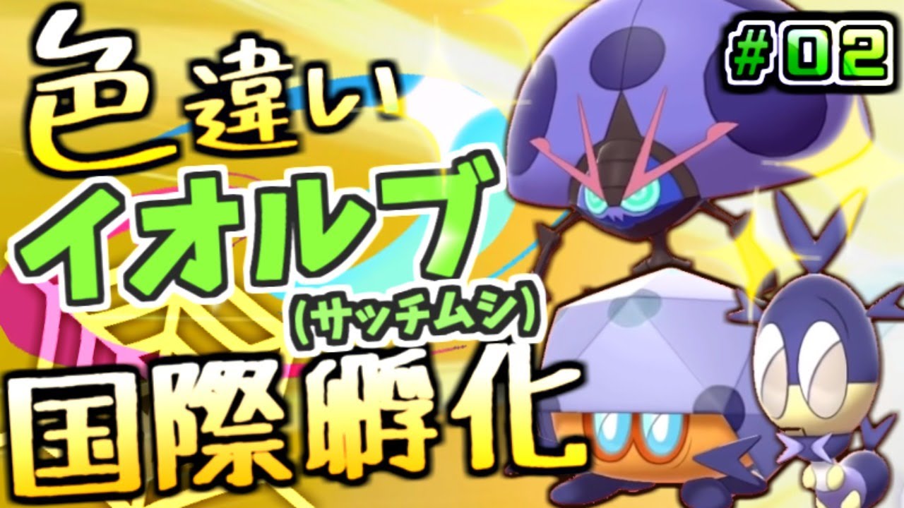 【ポケモン剣盾】960匹を超えた色違いイオルブ国際孵化！ #02【ポケットモンスター ソード・シールド】