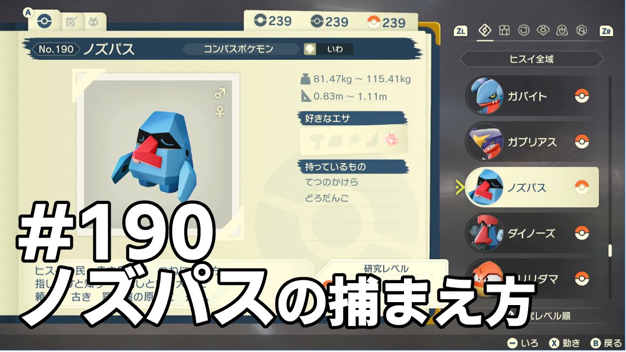 ノズパスを探している方に見てほしい動画