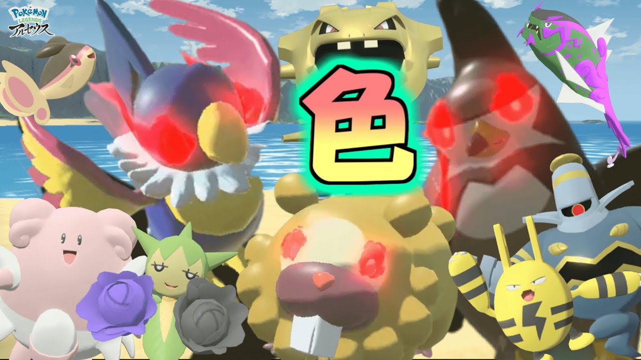 おやぶん色違いビッパとか、おやぶん色違いペラップとか色々ゲットだぜ！ 【Pokémon LEGENDS アルセウス 】