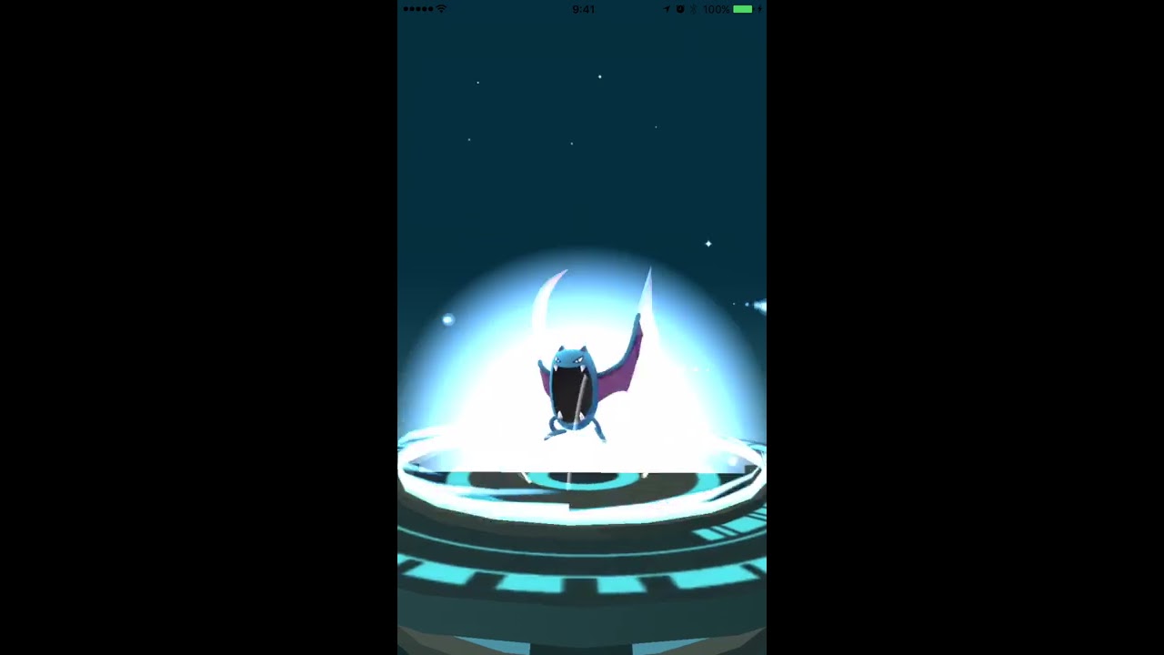 【ポケモンGO】金銀　進化動画　ゴルバットからクロバット