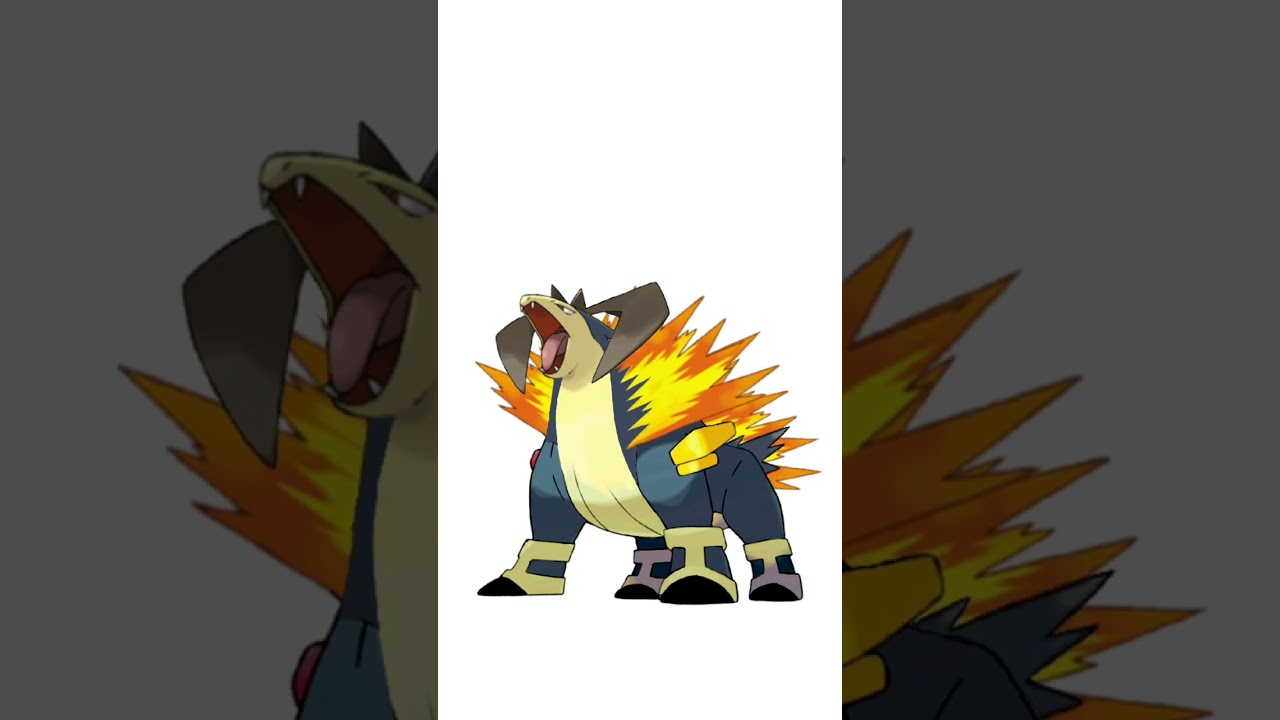 バクフーンとテラキオンの合成ポケモン