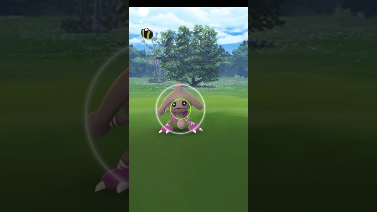 Pokemon ポケモン go カポエラー色違い　　　#shorts  #shinypokemon  #shiny