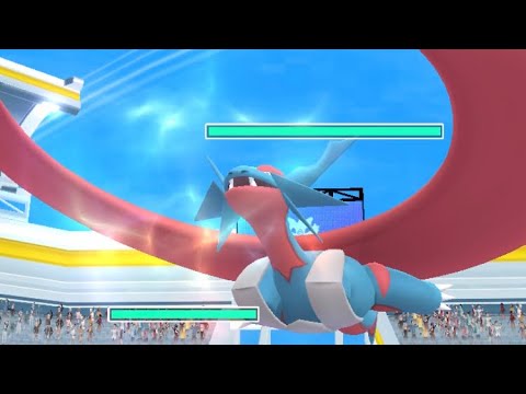 ポケモンGOでメガボーマンダを倒した！