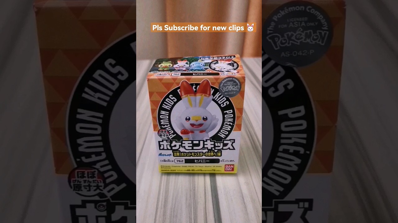 POKEMON KIDS (ポケモンキッズ) - [762] Scorbunny (ヒバニー)