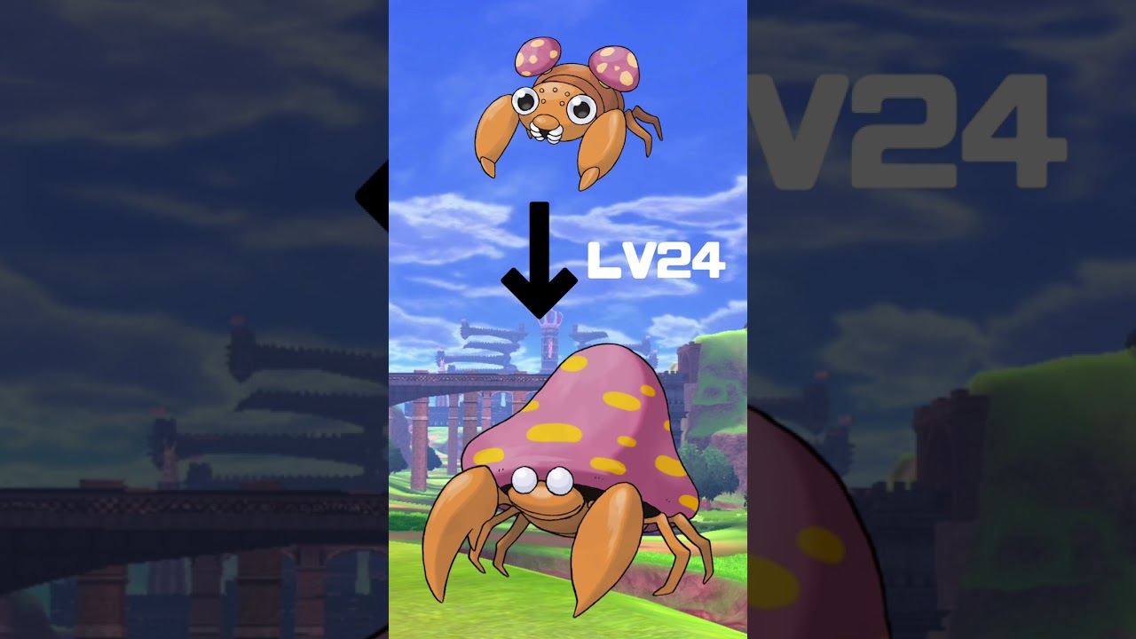 Ｎｏ．0047 パラセクト【ポケモン図鑑】 #shorts   #ポケモン　#pokemon