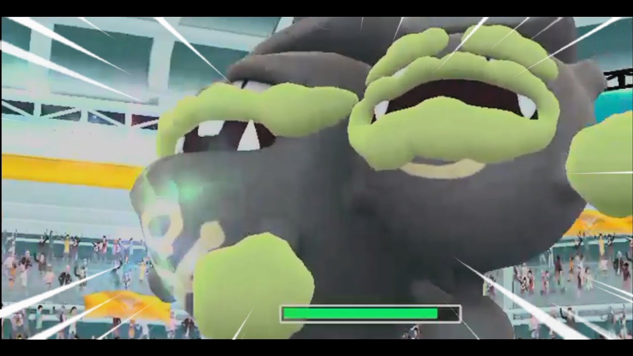 Galarian Weezing SOLO RAID Pokemon | 【ポケモンGO】ガラルマタドガス || #shorts #pokemongo