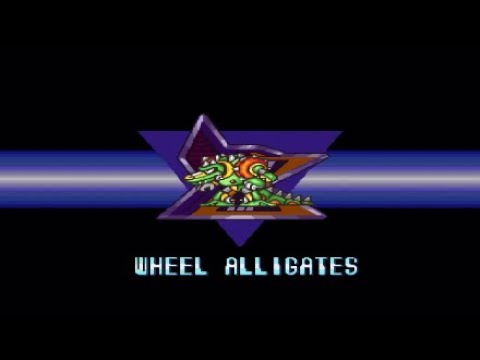 ［ROCKMAN X2］普通にプレイ「ホイールアリゲイツステージ＆アイテム回収」