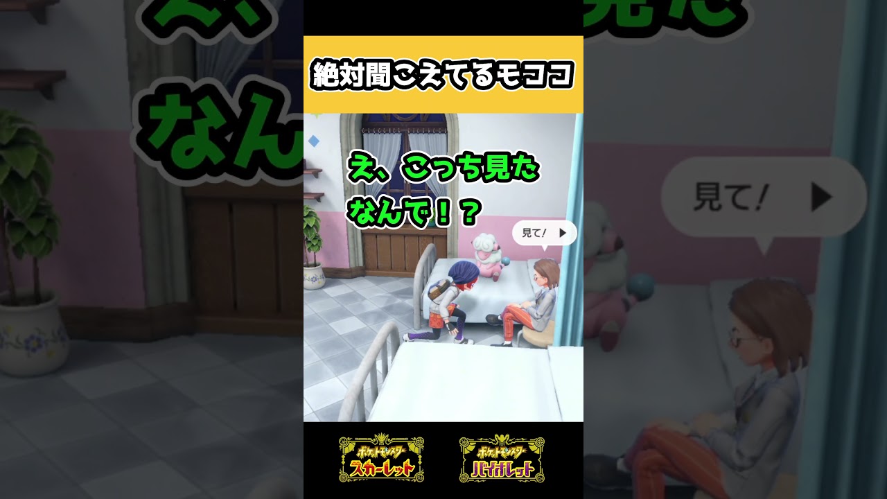 絶対聞こえてるモココ【ポケモンSV】