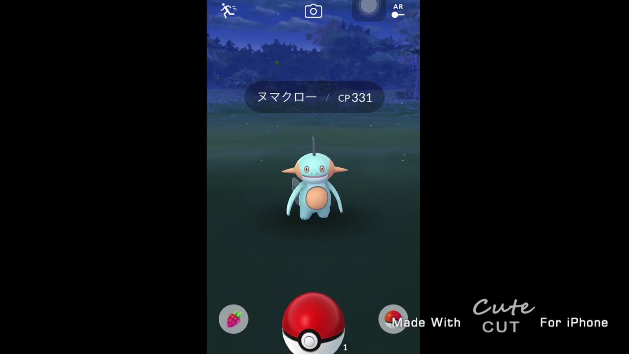 【ポケモンGO】野生のヌマクロー捕まえに行ったが・・・