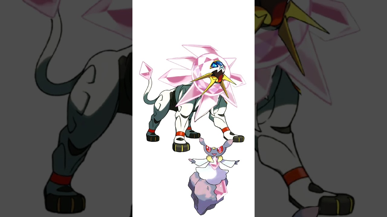 ソルガレオとディアンシーを合成した結晶獅子