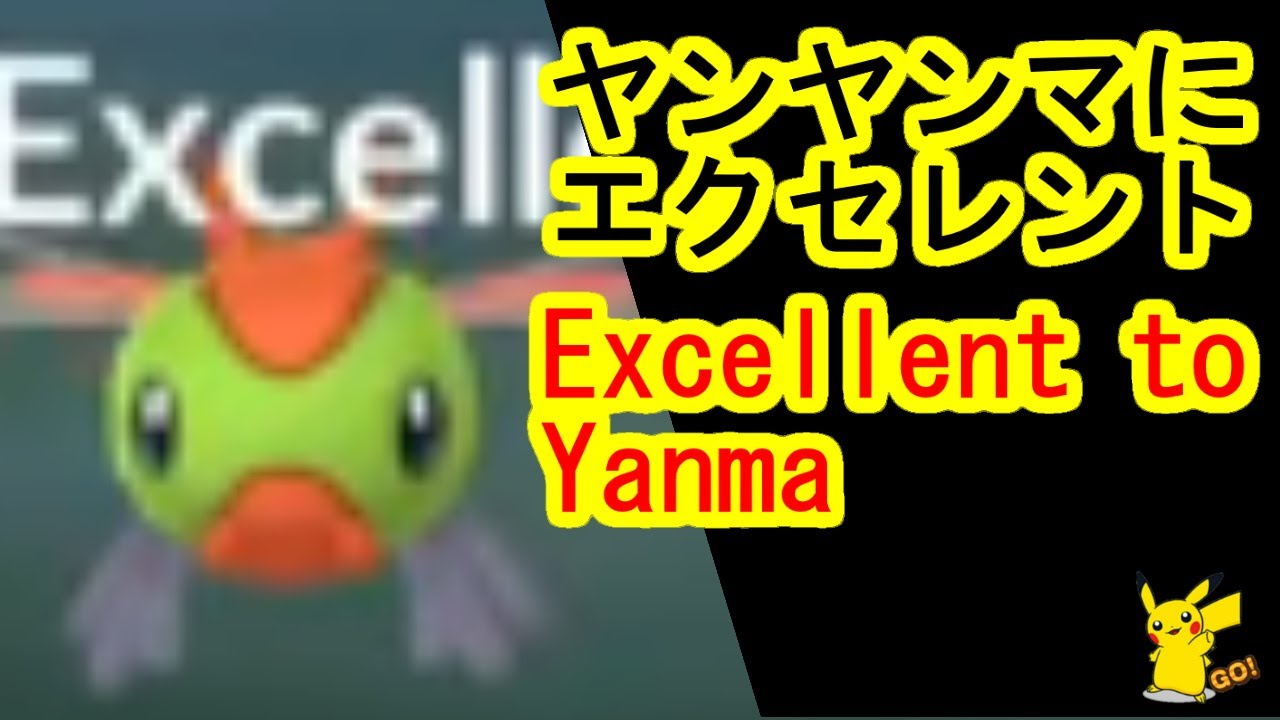 ヤンヤンマにエクセレント