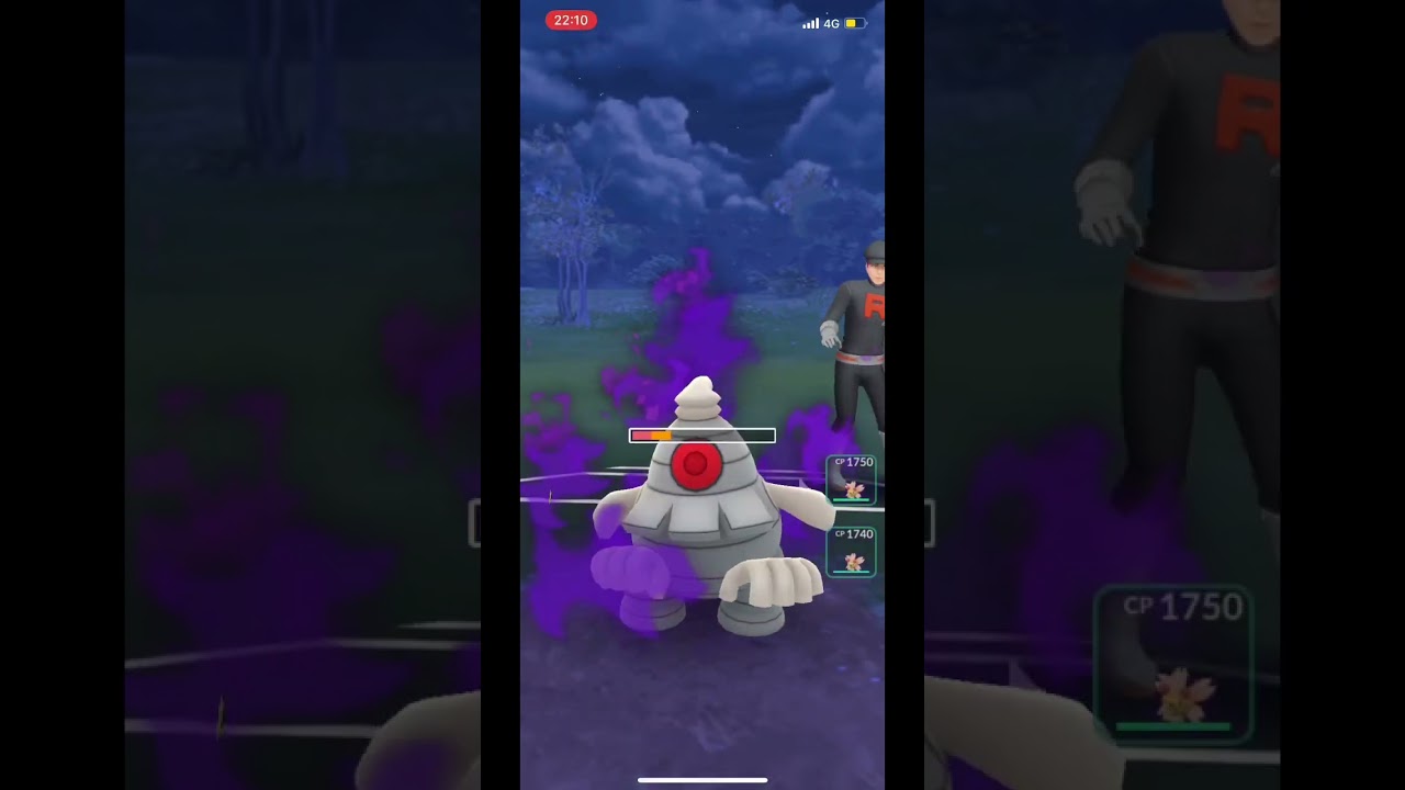 弱点つかなくても勝てたよ( ；∀；)チェリム艦隊VSロケット団#ポケモンgo #チェリム