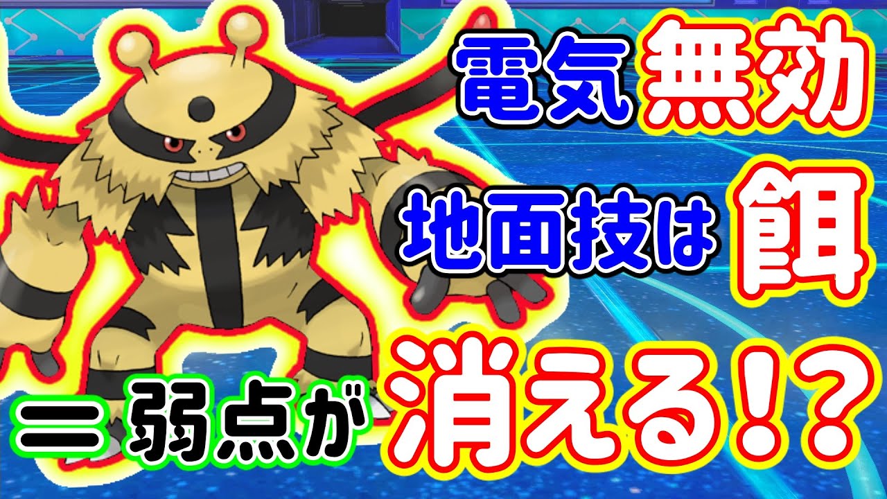 エレキブルの火力を見て！ボーマンダ・ドリュウズ・ランドロスの攻撃を活かせる×環境に多いサンダーの攻撃も透かせるポケモンです！！【ポケモン剣盾/ダイマ中だけゆっくり実況/冠の雪原・Electivire】