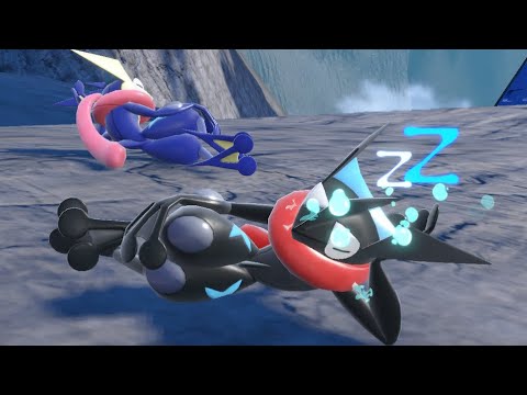 最速で正規の色違いゲッコウガ。【ポケモンSV】