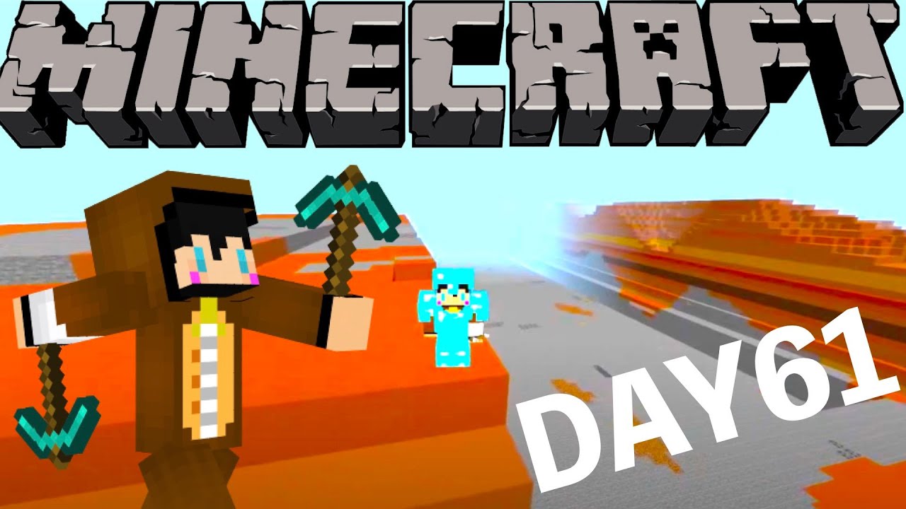 Minecraft DAY61 今日ものんびり山を削り削りします！【ピジョンスタジオ】