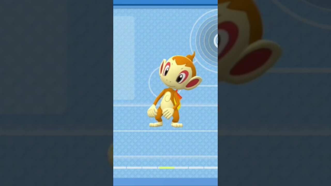 ヒコザルが揺れるだけのショート動画