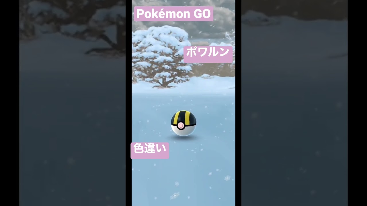 【Pokémon GO】ポワルン色違い