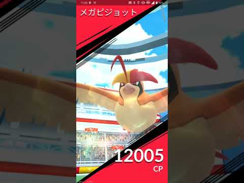 【ポケGO 2022】109：2人レイド「メガピジョット(エアスラッシュ・フェザーダンス)」[03:58]