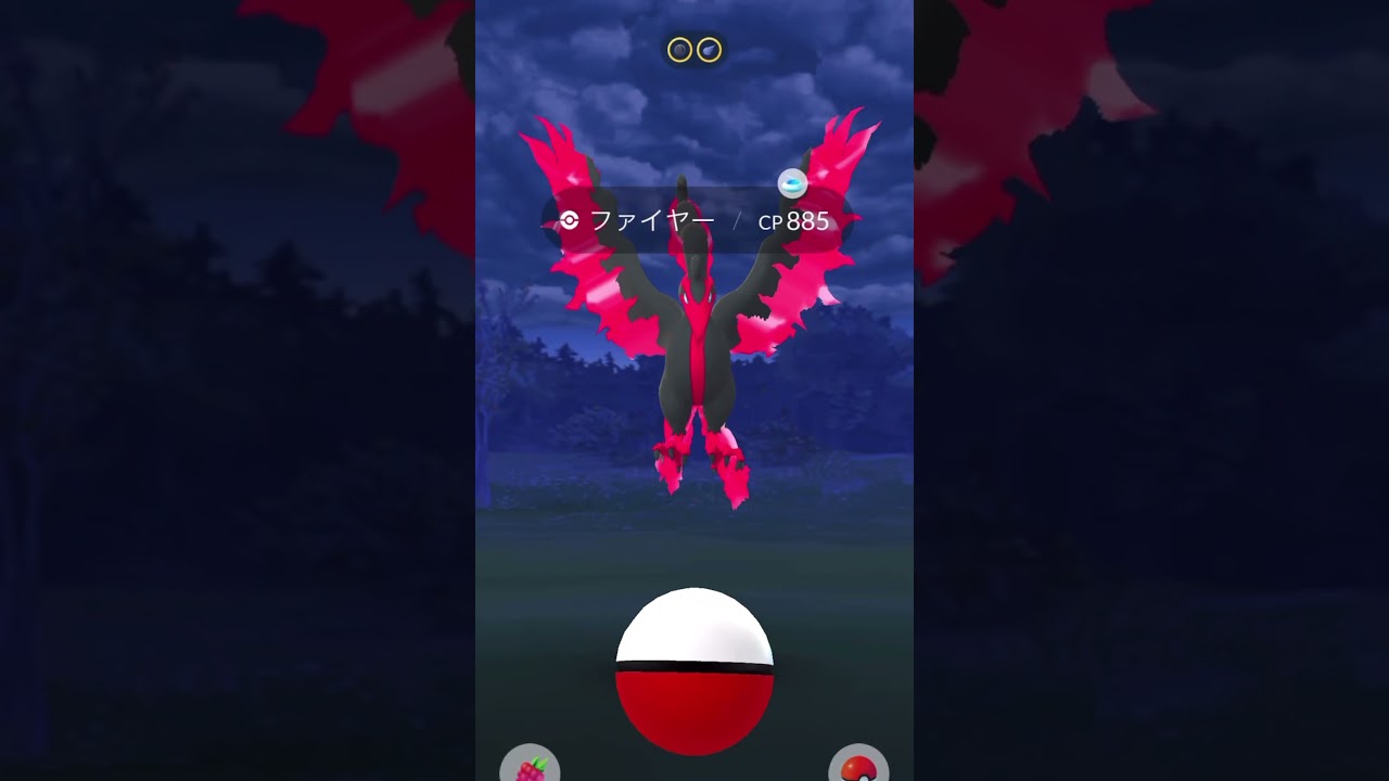 お香でガラルファイヤー出現！結果は・・・！？　#shorts #ポケモンGO