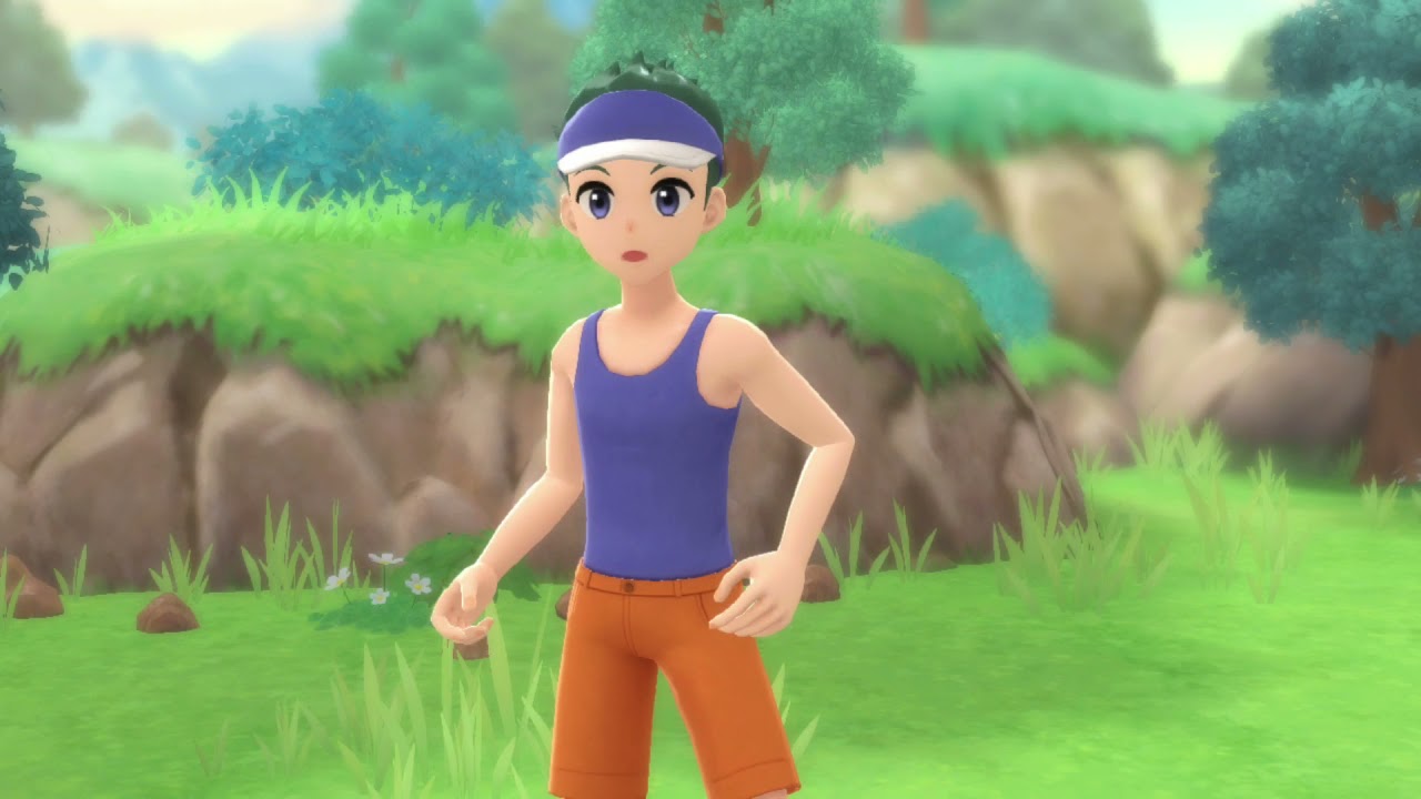 ポケットモンスターブリリアントダイヤモンド　マネネを捕獲後、近くにいるトレーナーに勝負を仕掛けに行き、玉砕していく