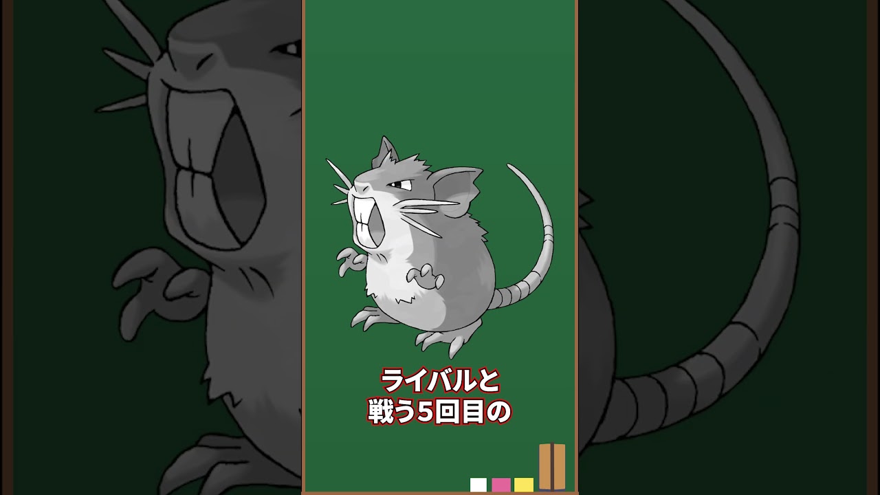 【都市伝説】本当は怖いラッタの設定【裏設定】#shorts