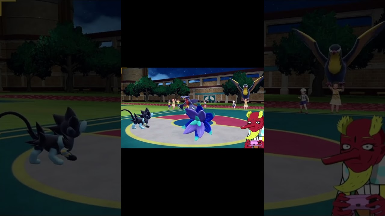 【ポケモンSV】弱点保険根性レントラー【ダブルバトル】 #Shorts