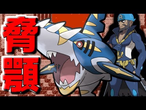 【ポケモンUSUM】ポケモン界随一のサメハダー使いアオギリ！マグマ団・アクア団タッグチーム。