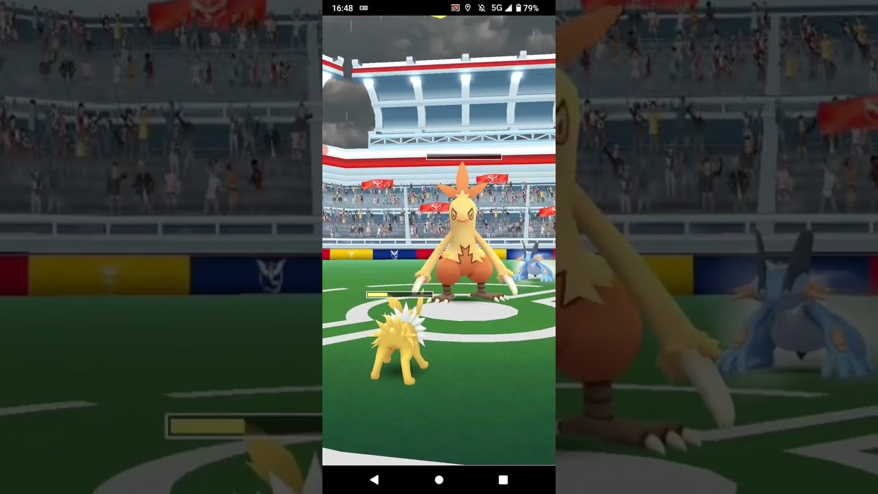 ポケモンGO「2人参加RAID BATTLE！ワカシャモをGETするまで」（1）