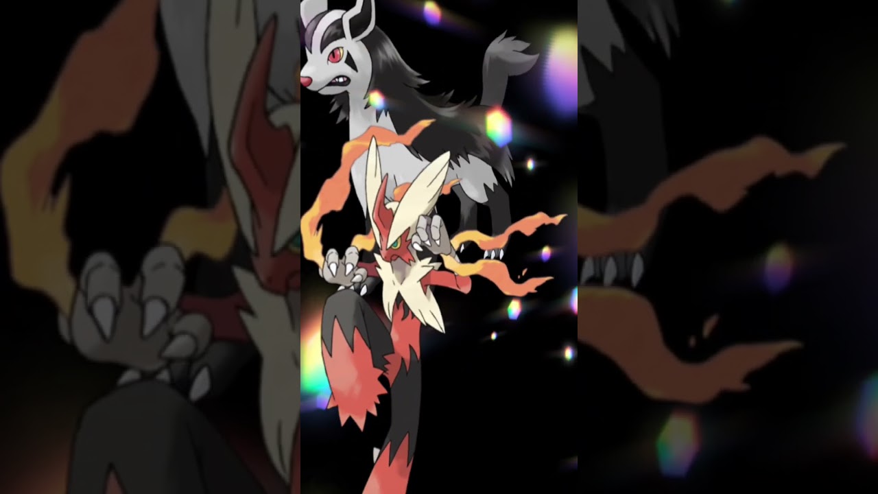 ポケモン合体シリーズ58 グラエナ＋メガバシャーモ Pokémon Fusion I made #pokemon #ポケモン #合体 #イラスト #ポケモンsv #ファンアート #描いてみた