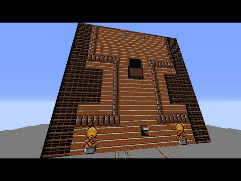 【Minecraft】音ブロックでマダツボミの塔を演奏してみた【ポケモン金銀】