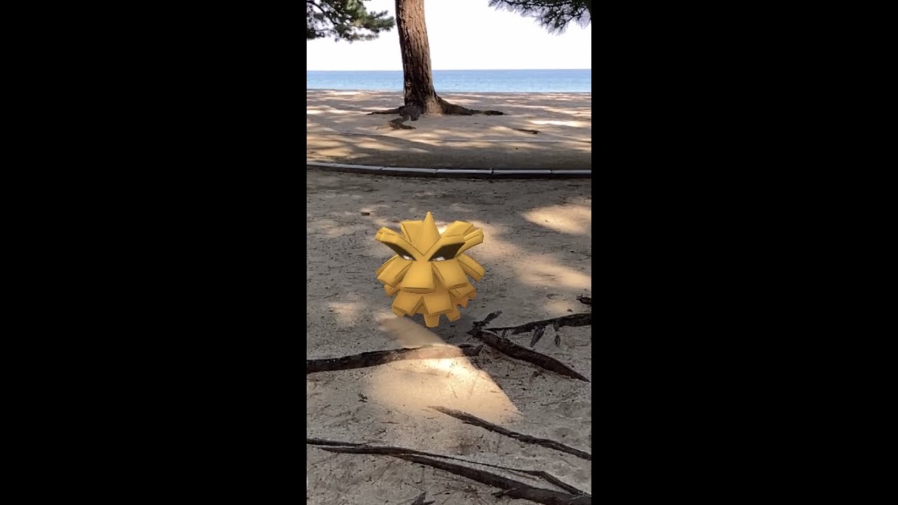 クヌギダマ｜Pineco｜フォレトス｜Forretress｜ShinyPokémon 【ポケモンGO】｜AR動画｜PoKeMoN GO AR｜#Shorts
