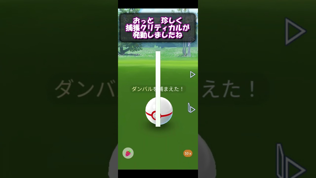 シャドウ色違いダンバルゲット！更に捕獲クリティカル…！？【ポケモンGO】【Pokemon GO】 #Shorts