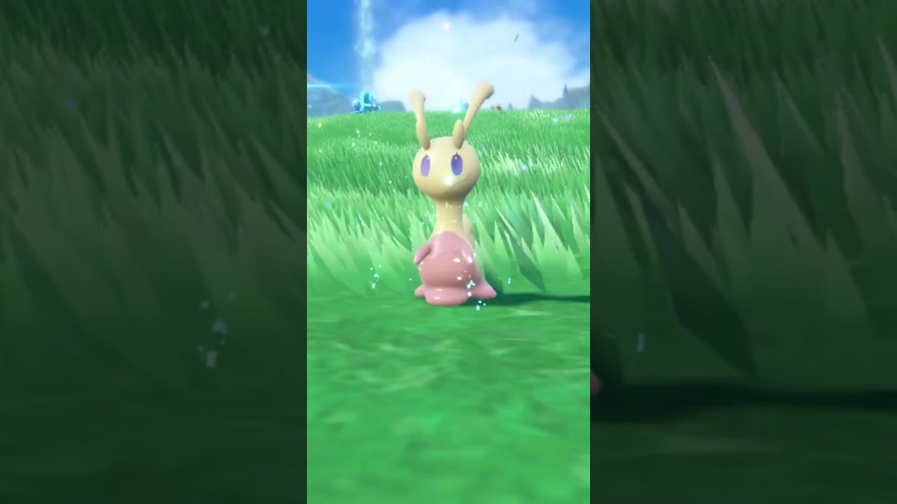 【ポケモンSV】後ろ姿も見て！色違いヌメラからヌメイルへの進化【1周ぐるりと見せますシリーズ】