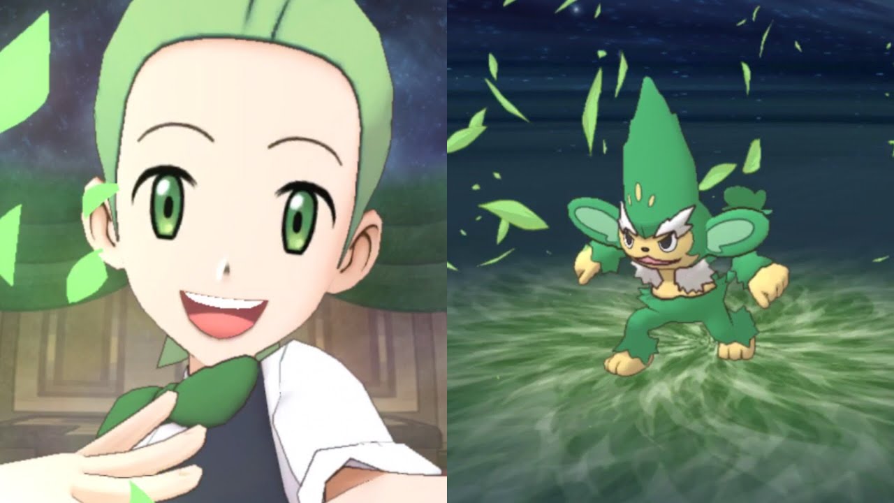 Cilan & Simisage Sync Move! (Grass Sync Impact) | Pokémon Masters EX