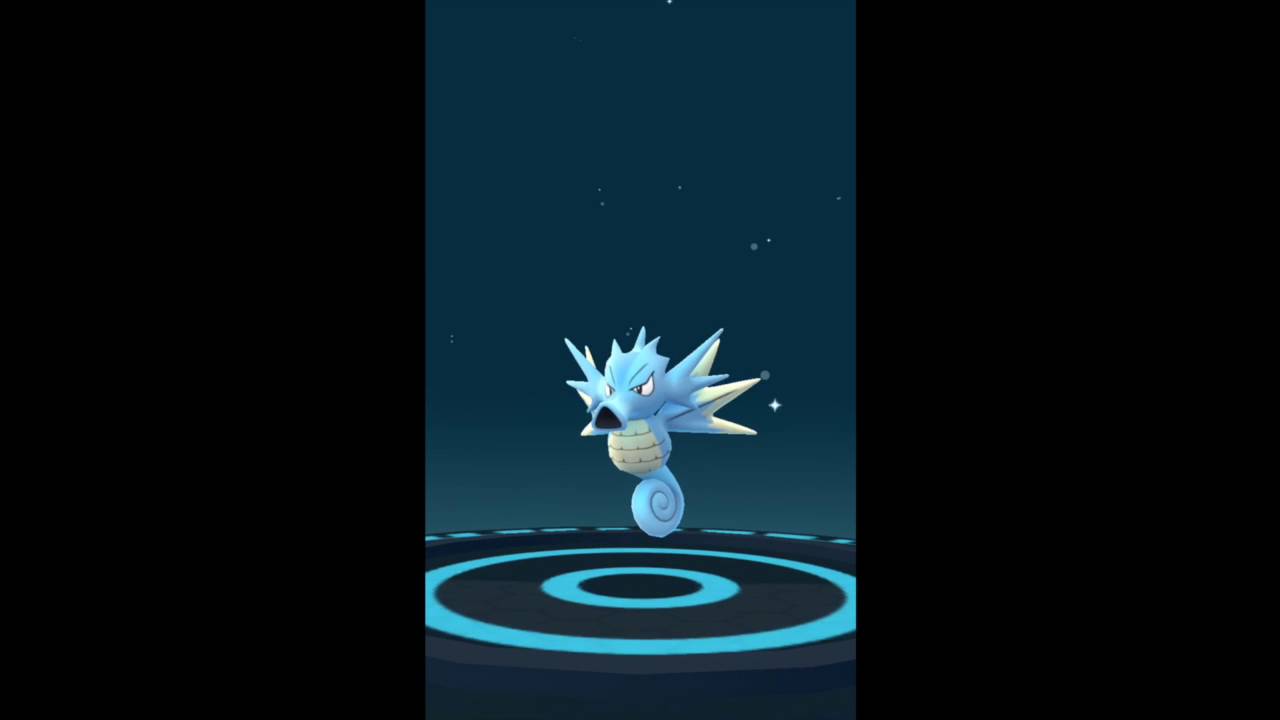 PokemonGO #70 タッシーからシードラへ進化