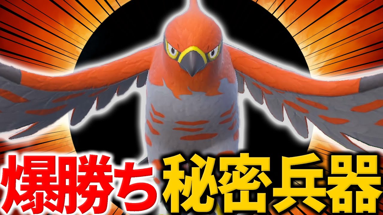 環境が追い風すぎるファイアローを使ってみたら案の定ぶっ刺さりでした【ポケモンSV/スカバイ】