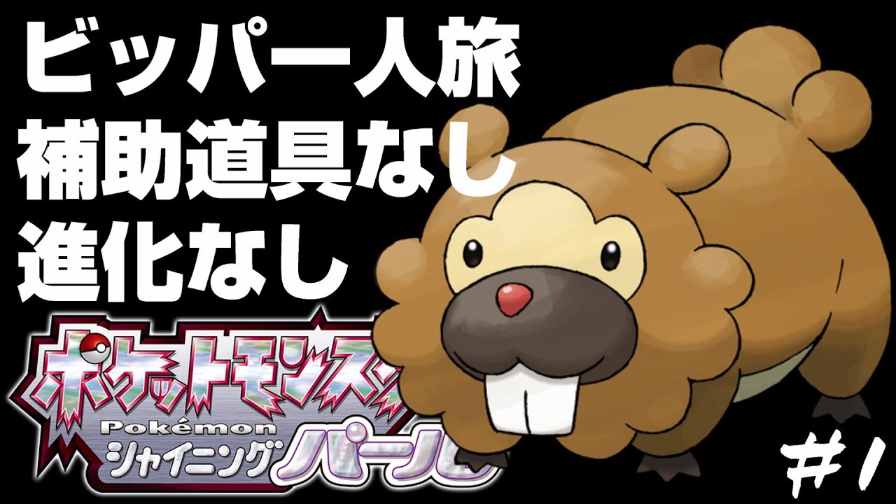 ビッパと旅するポケモンダイパリメイク#1【たんじゅんなぶた】