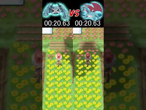ボーマンダ VS メタグロス 速いのはどっち？【ポケモンBDSP】#shorts