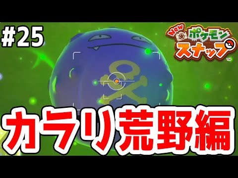 #25【ドガース大爆発!?】アプデ新ステージ「カラリ荒野」を探索だ！【ゼラオラも発見だ！】NEWポケモンスナップ実況