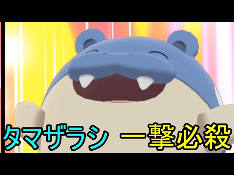 【ポケモン剣盾】こんなにかわいいタマザラシが一撃で相手を倒してしまう【ポケットモンスター ソード・シールド】