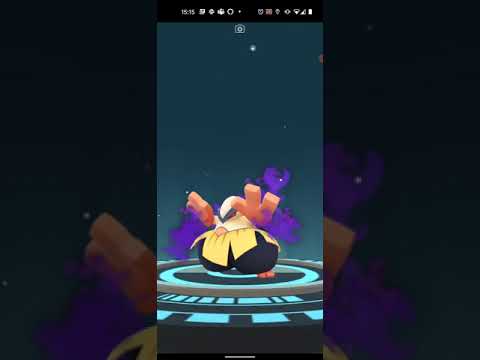 【ポケモンGO】しゃどうマクノシタを進化してリトレーンしただけの動画