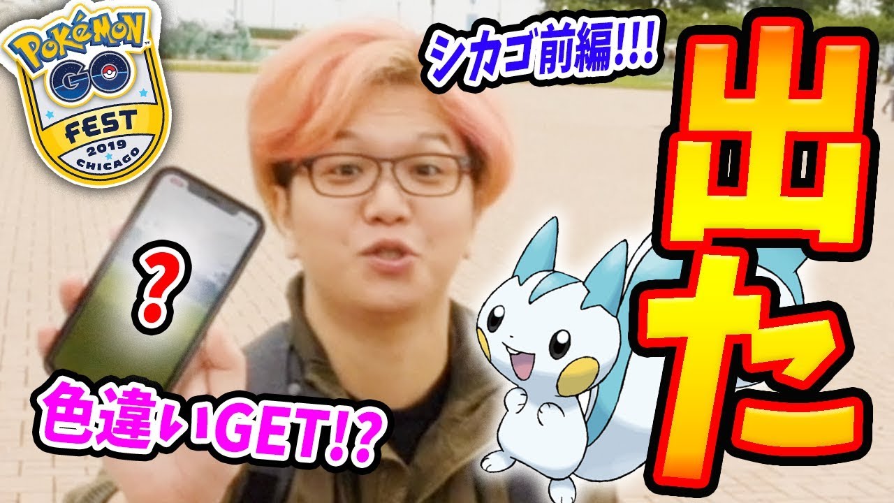 シカゴは色違い大量発生!?パチリス湧き過ぎでゲット祭りぃ!!【ポケモンGO】