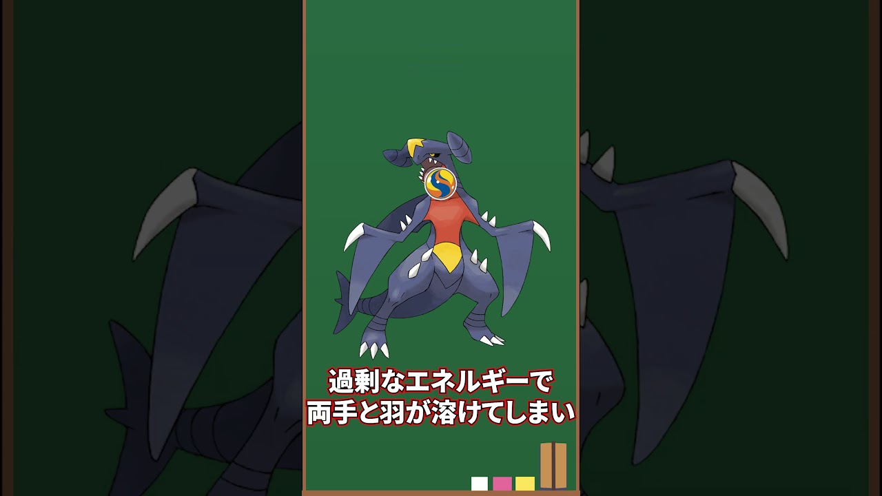 【ガブリアス】メガシンカすると可哀想なポケモン【裏設定】#shorts